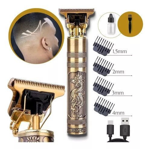 Máquina Aparadora/Detalhes Dragão Original - Oferta %