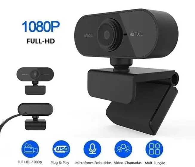 Webcam Full HD 1080p 