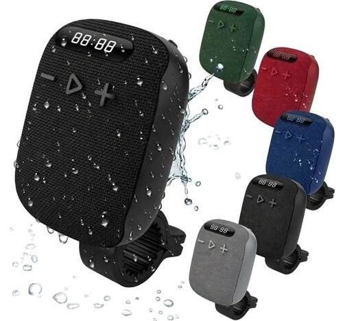 Caixa de som para Bike com Suporte de guidão 20W Resistente a agua AL-8305B