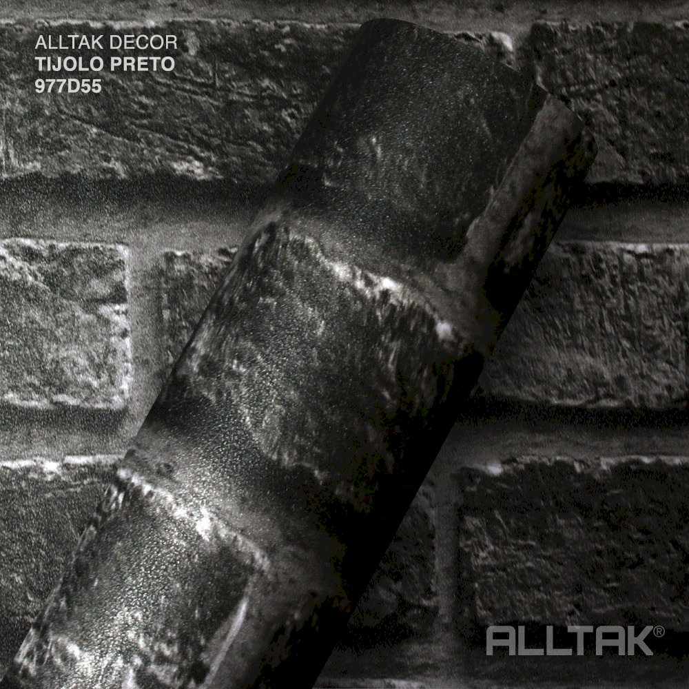 Tijolo Preto 977D55 1.22 larg