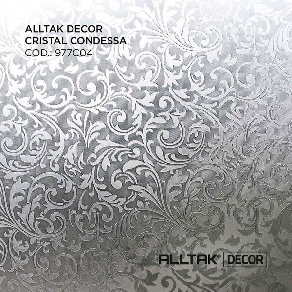 Jateado Cristal Condessa 977C04 1.22 larg