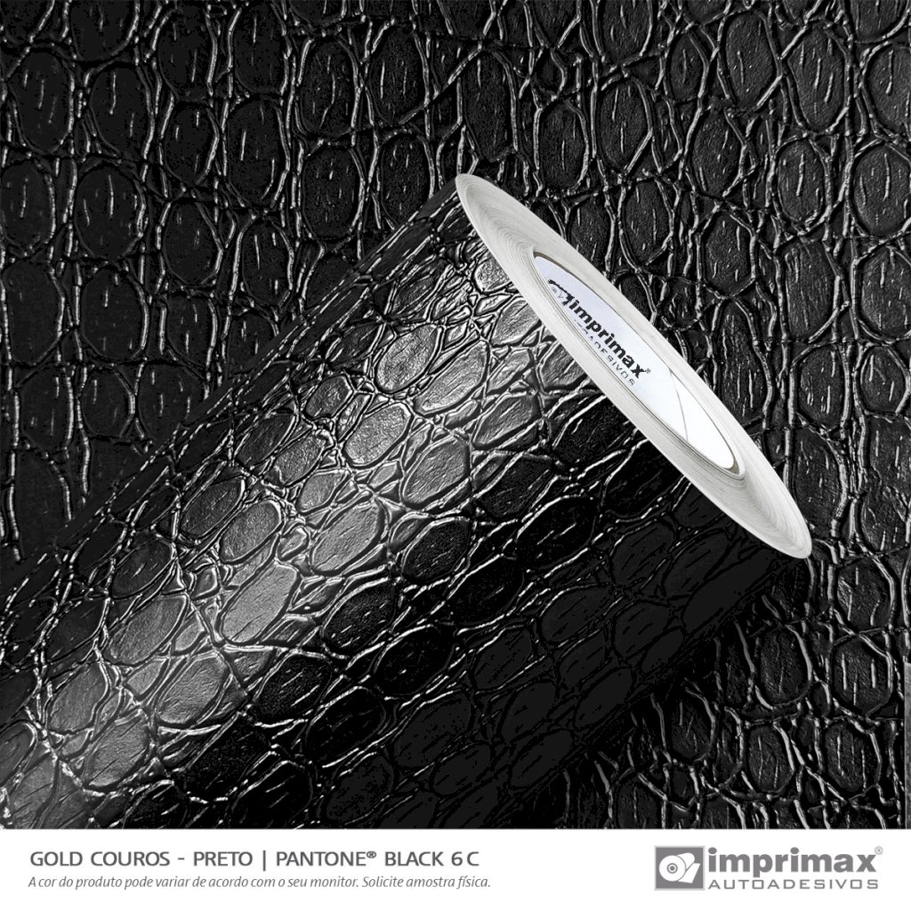 Couro Preto 1.22 larg