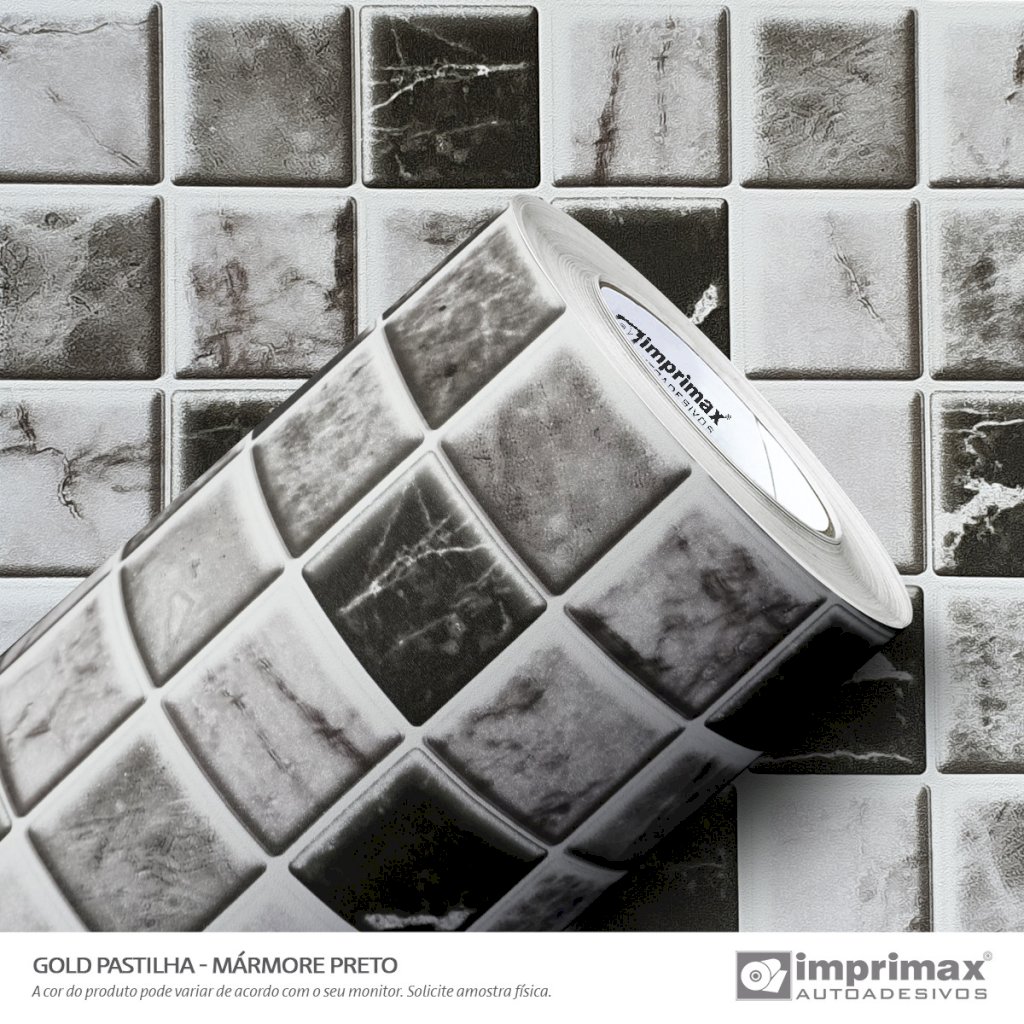 Pastilha Mármore Preto 1.22 larg