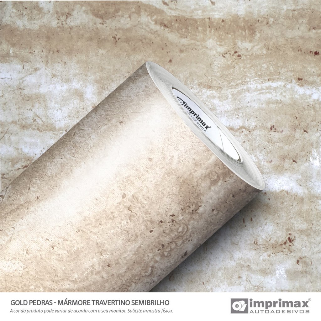 Mármore Travertino Semi Brilho 1.22 larg