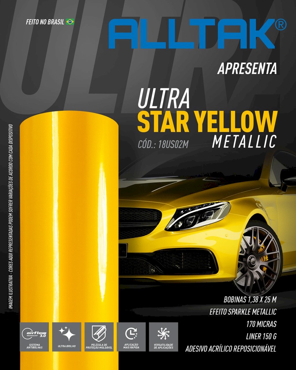 Ultra Star Yellow Metalic