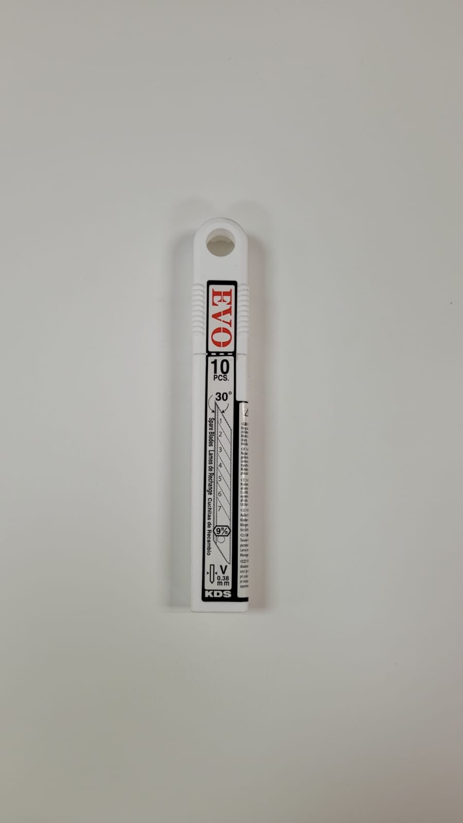 Lamina 9mm  30° KDS white