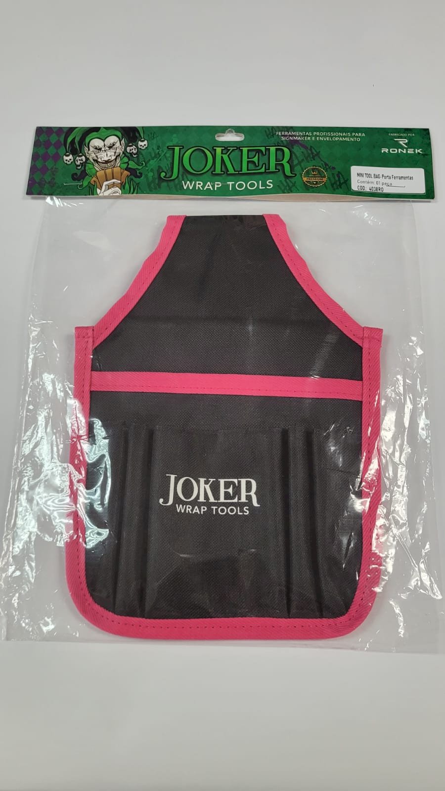 Mini Tool Bag Pink/Green