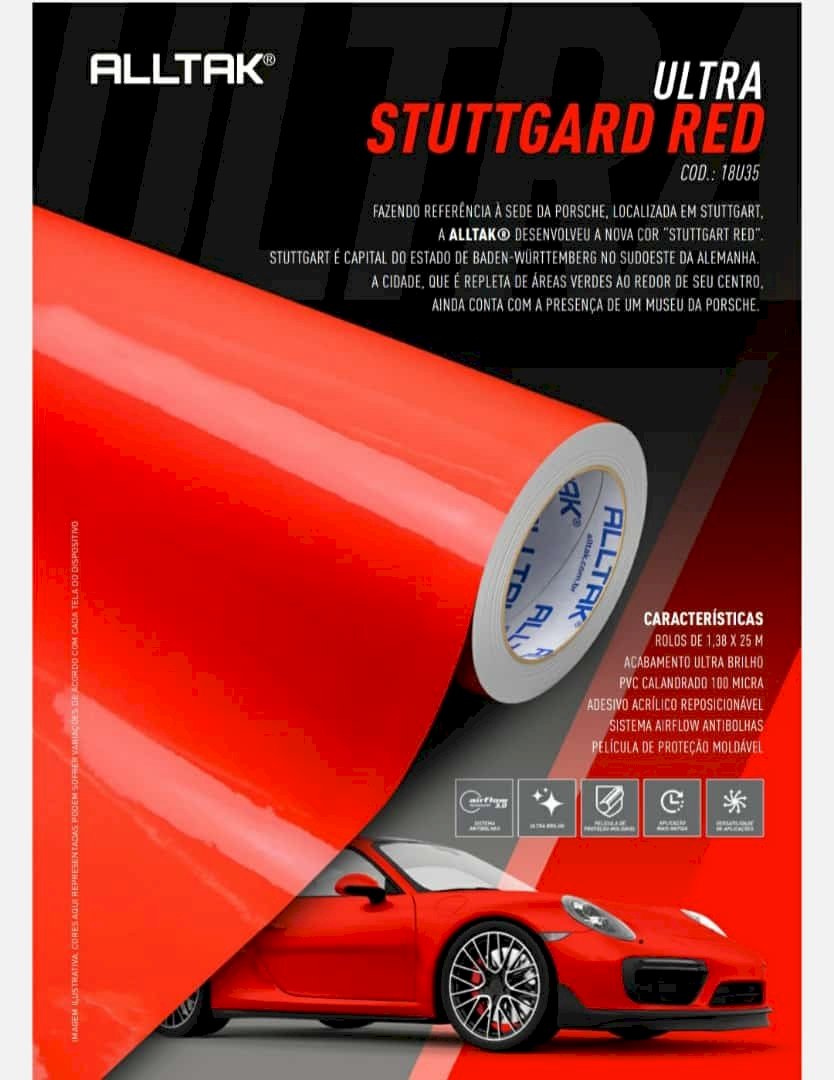 Ultra Stuttgard Red 1.38 larg.