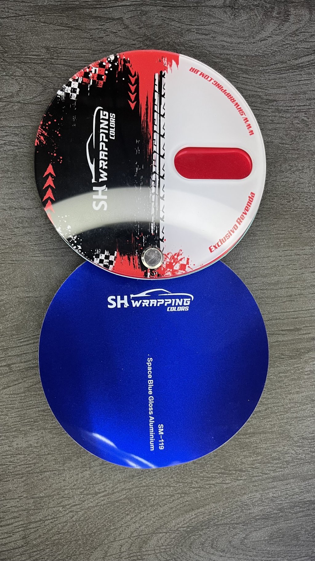 Space Blue Gloss Aluminium SM-119