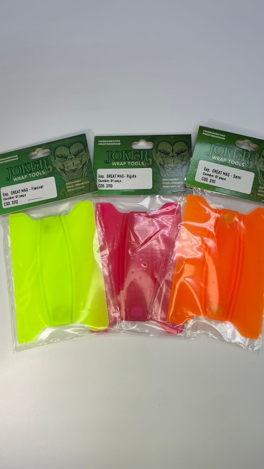 Espátula GREAT MAG PINK/GREEN/ORANGE