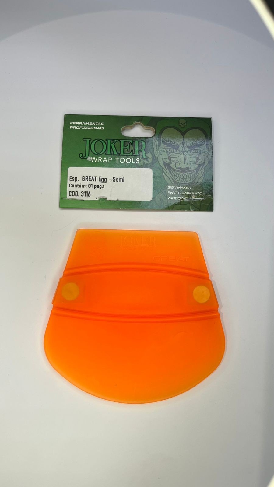 Espátula GREAT EGG PINK/GREEN/ORANGE