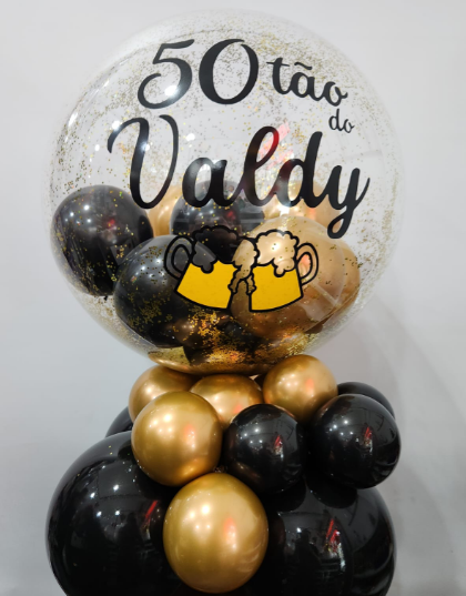 Deco bubble de mesa temático 