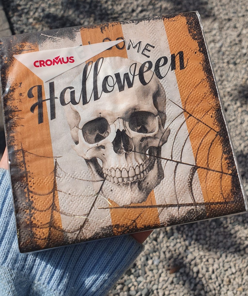 Guardanapo welcome Halloween 