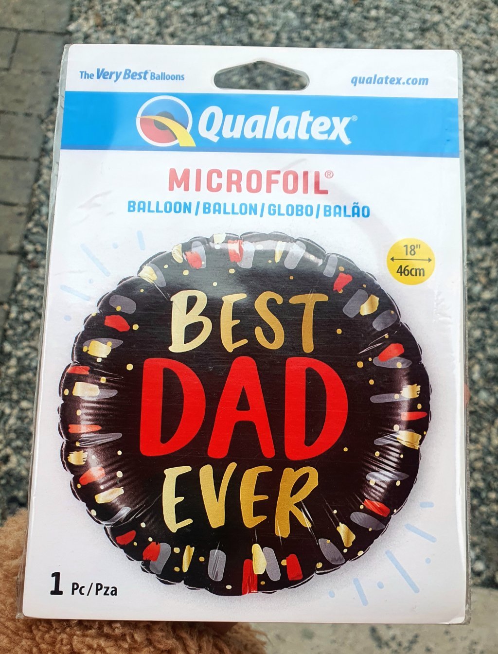 Balão Best Dad Ever 