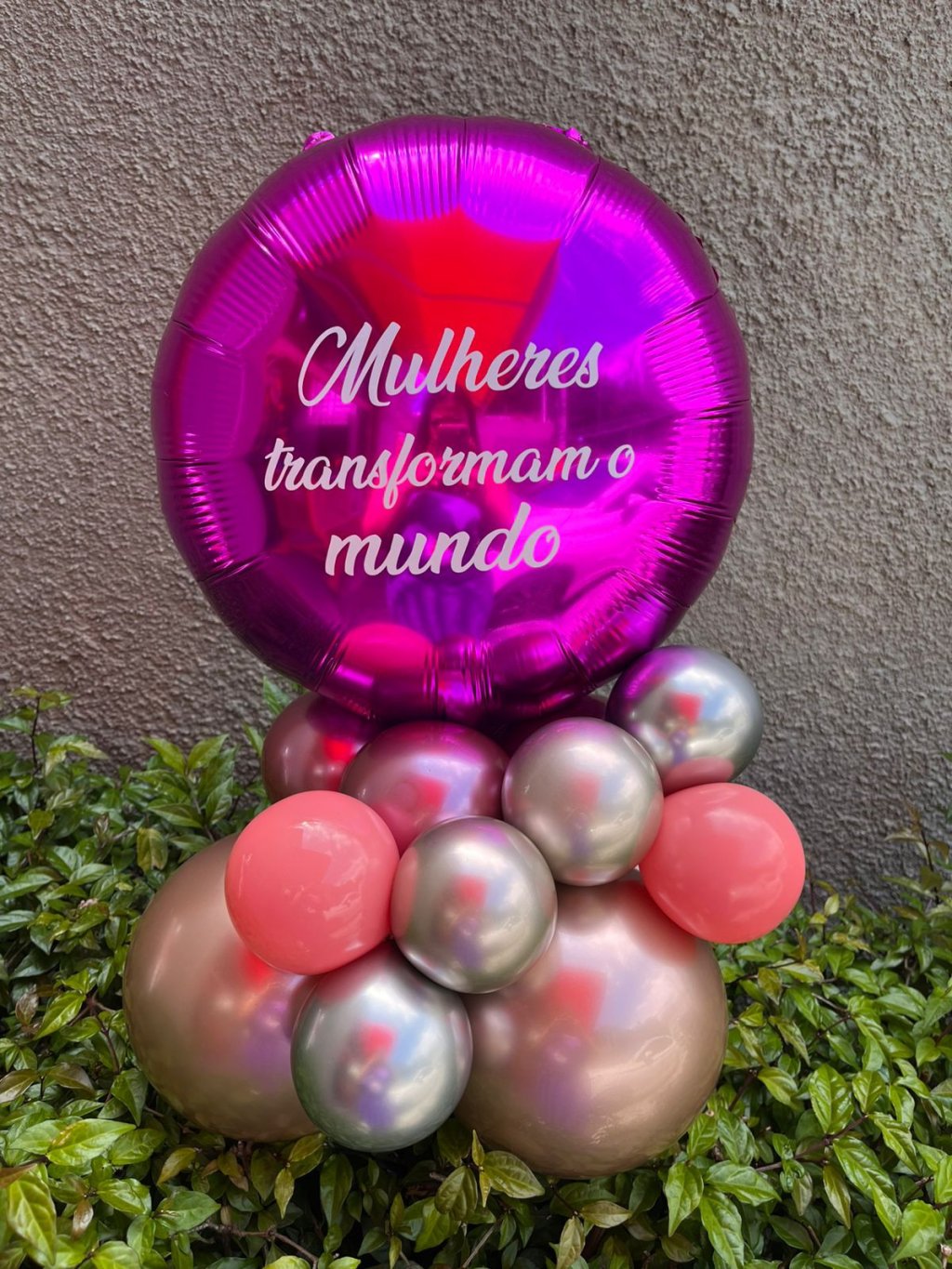 Balão de mesa Dia da Mulher