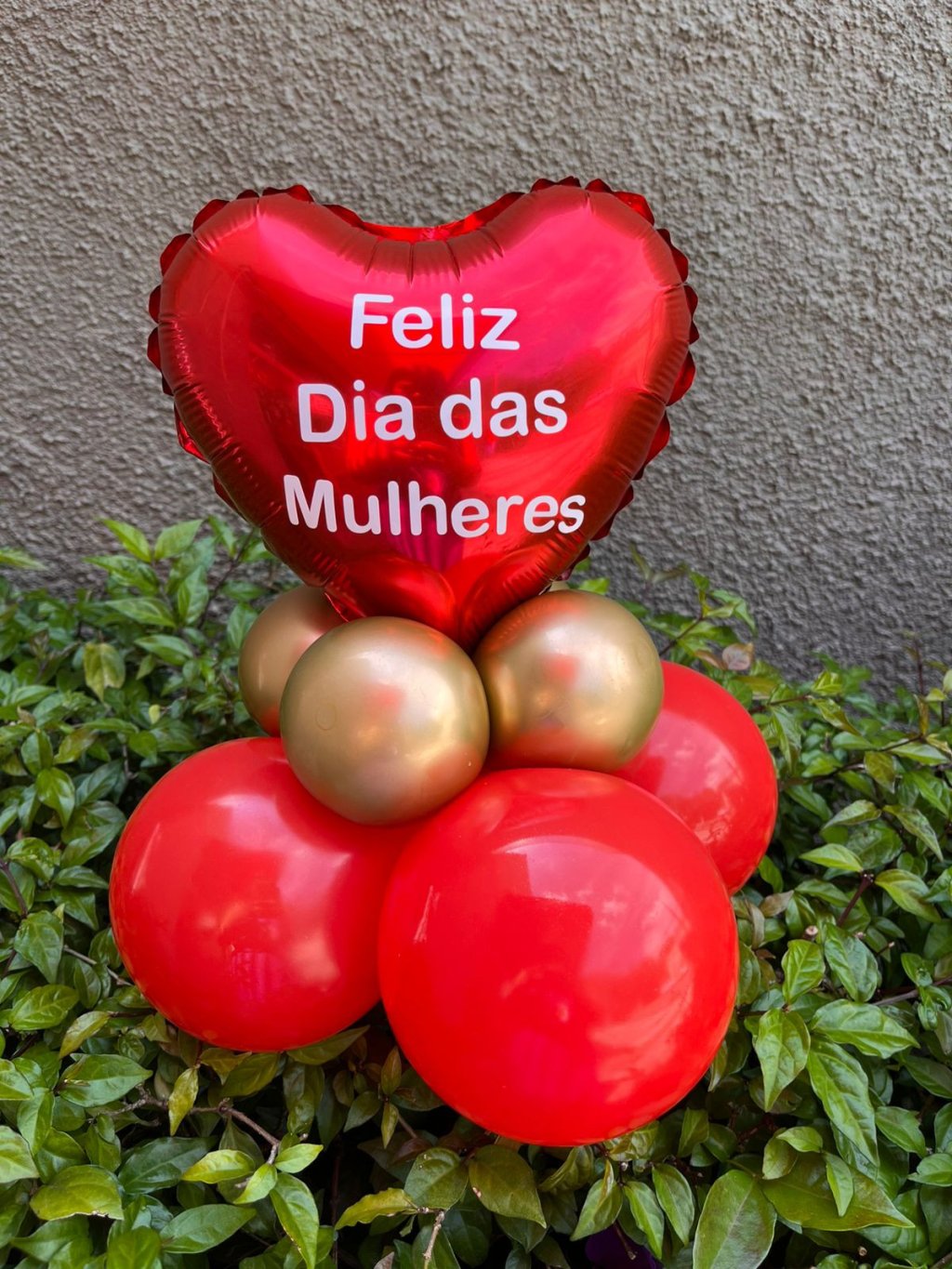 Balão pequeno de mesa Dia da Mulher 