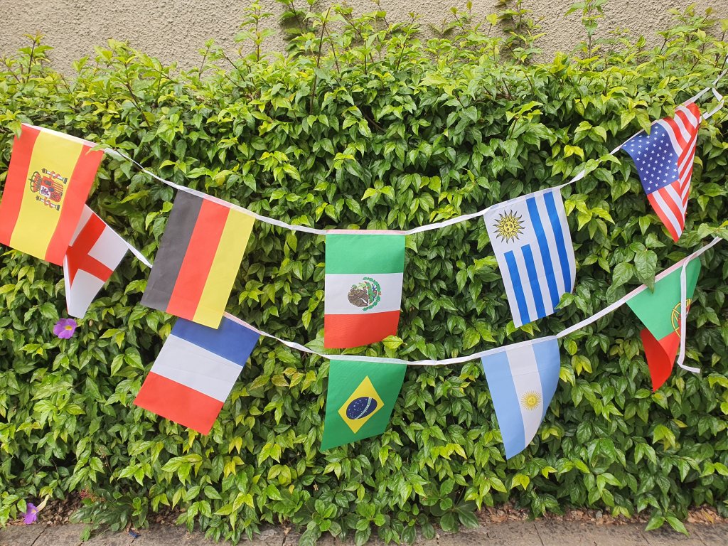 Bandeirola países 