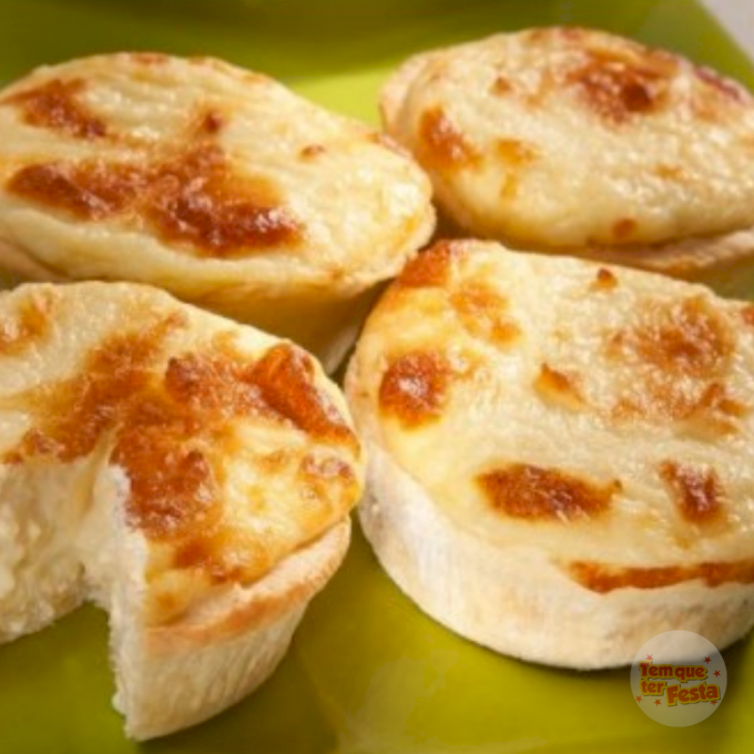 Quiche de mussarela