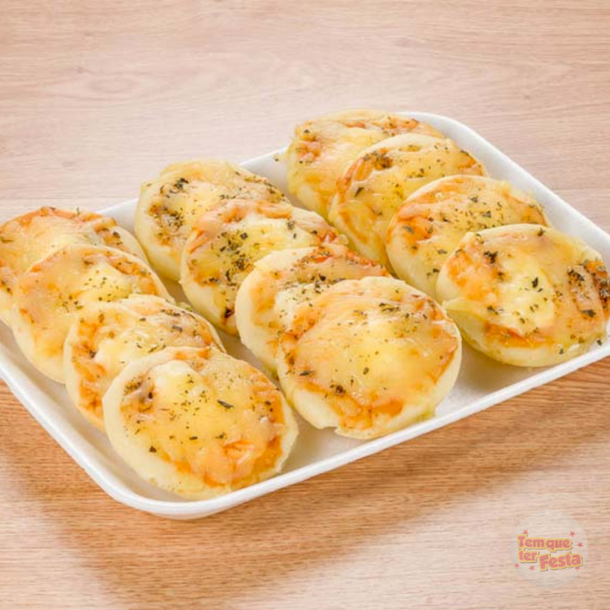 Minni pizza mussarela