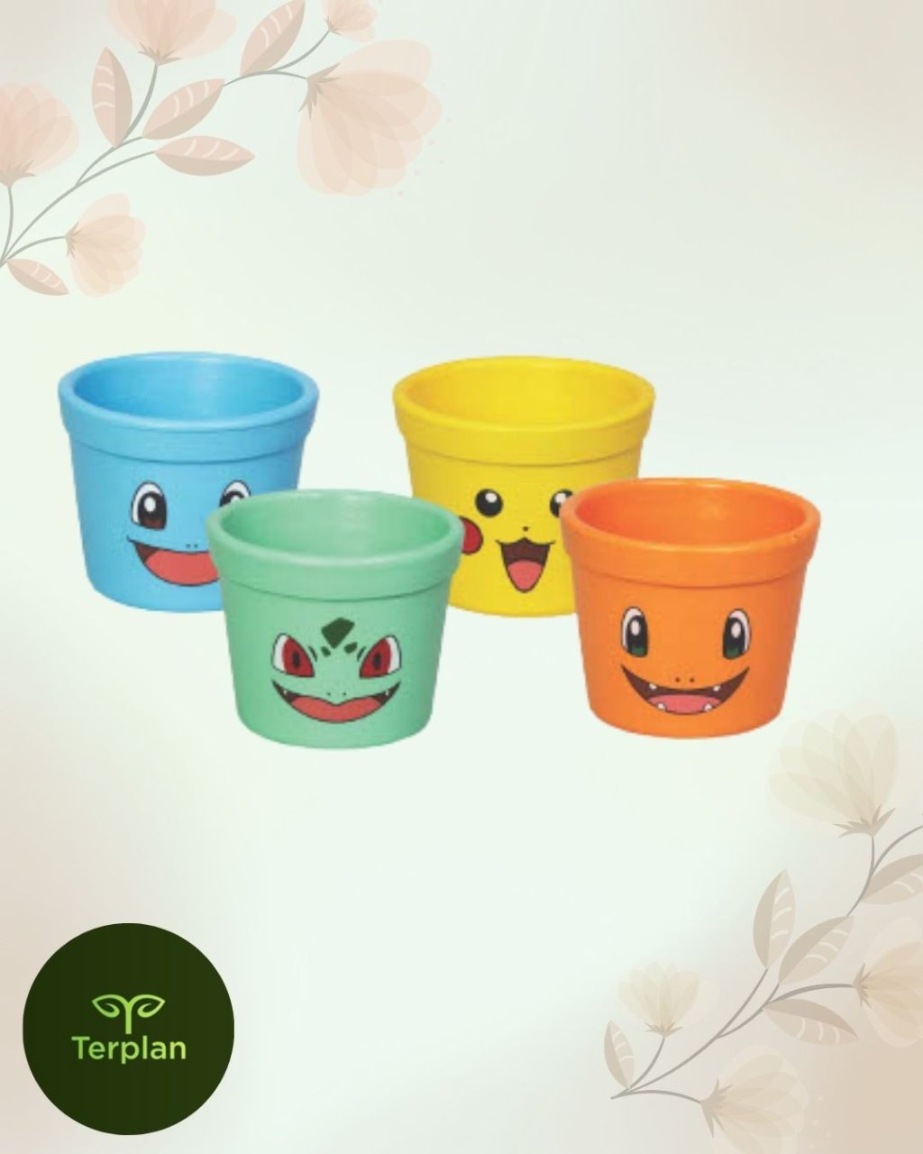 VASO CACHEPOT PT9 POKEMONS