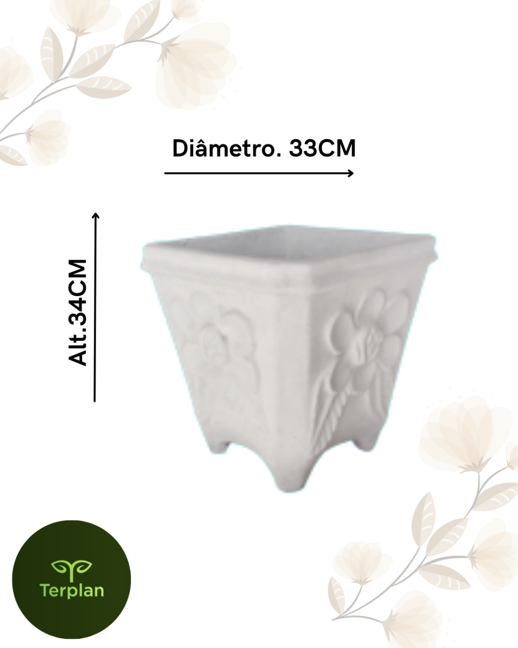 CAIXA MARGARIDA