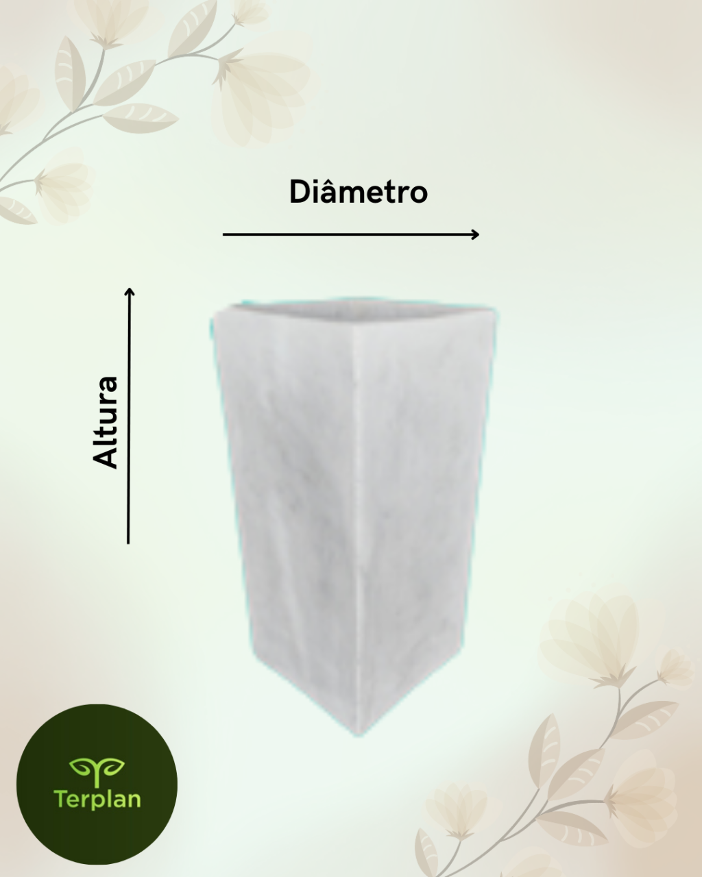 CAIXA RETA SEM PÉ 