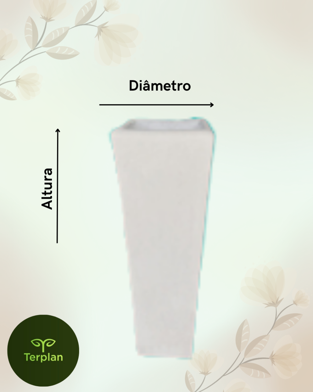CAIXA FINA SEM PÉ 