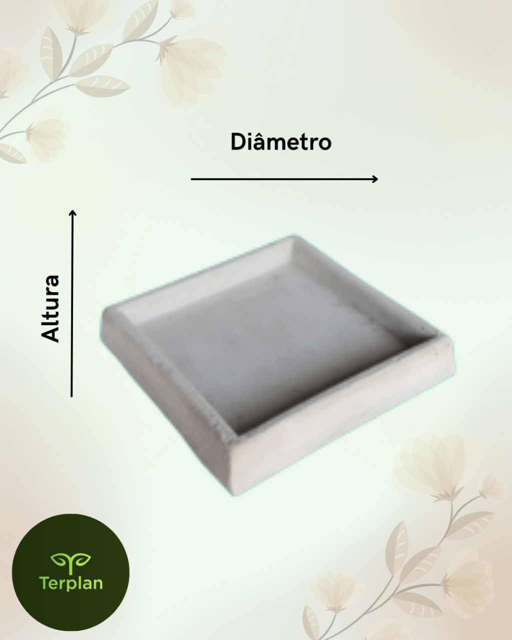 PRATO QUADRADO