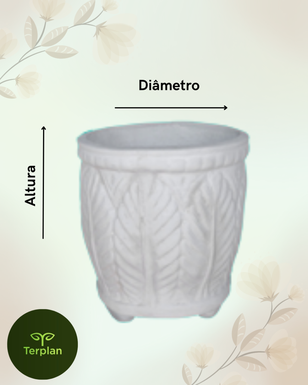 VASO FOLHA