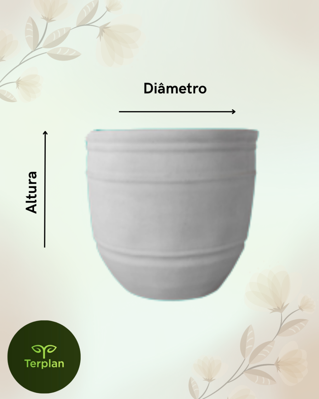VASO ANELADO SEM PÉ 