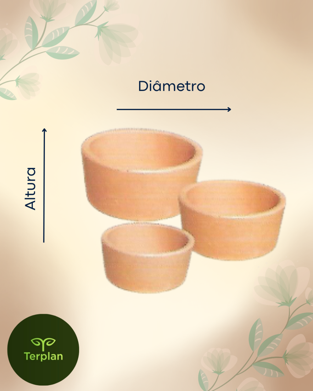 VASO CERÂMIA COMEDOURO PÁSSARO