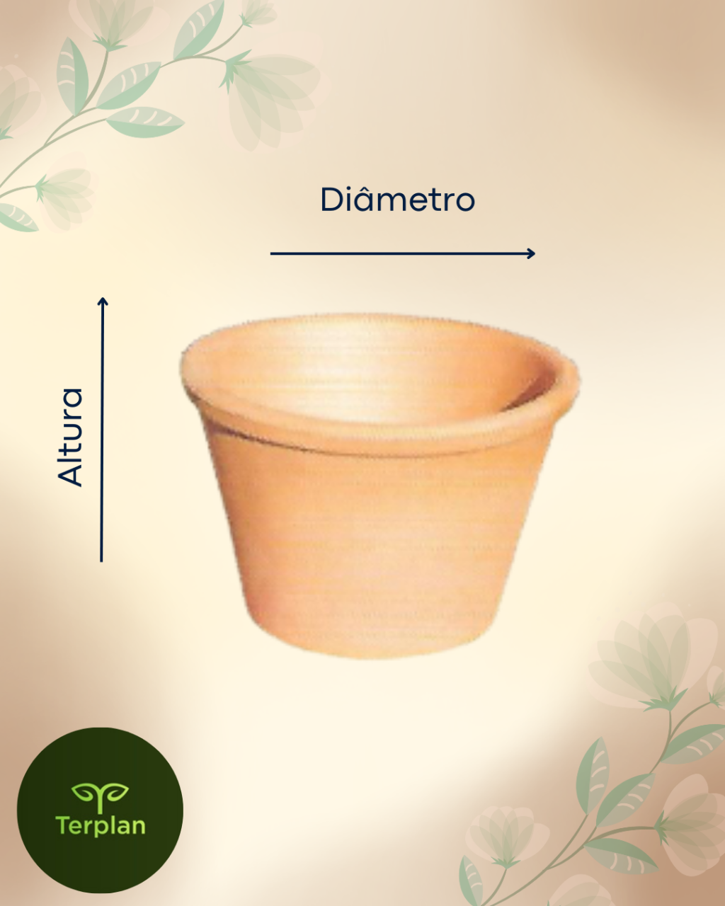 VASO CERÂMIA VIOLETA