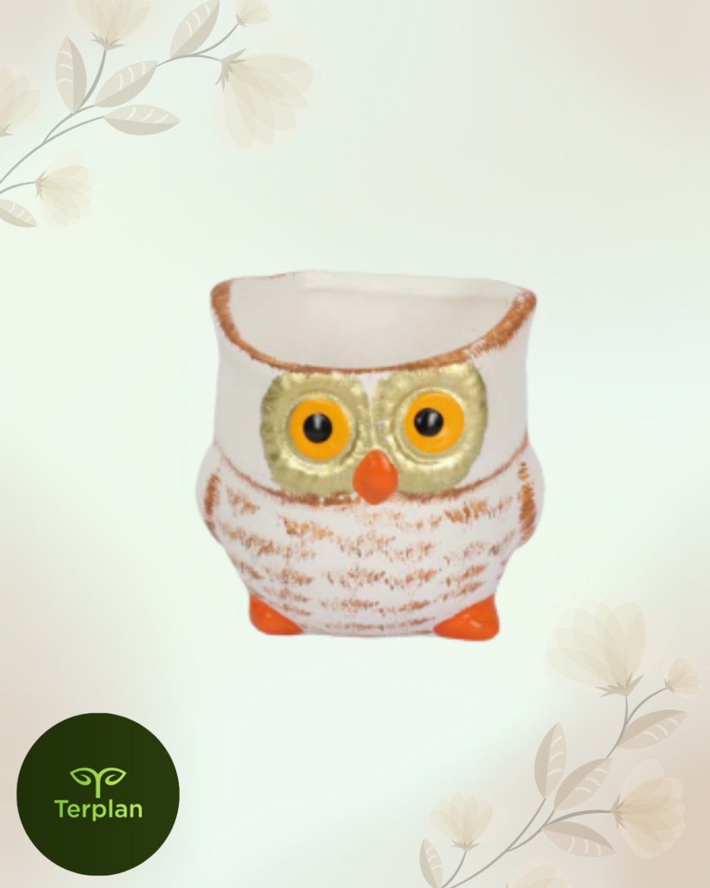 CACHEPOT CORUJA P 