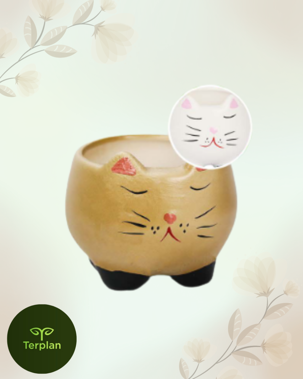 CACHEPOT GATO ORELHA