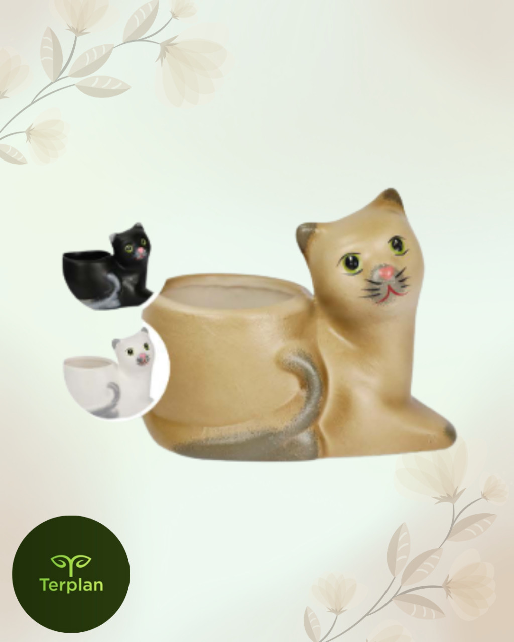 CACHEPOT GATO SENTADO