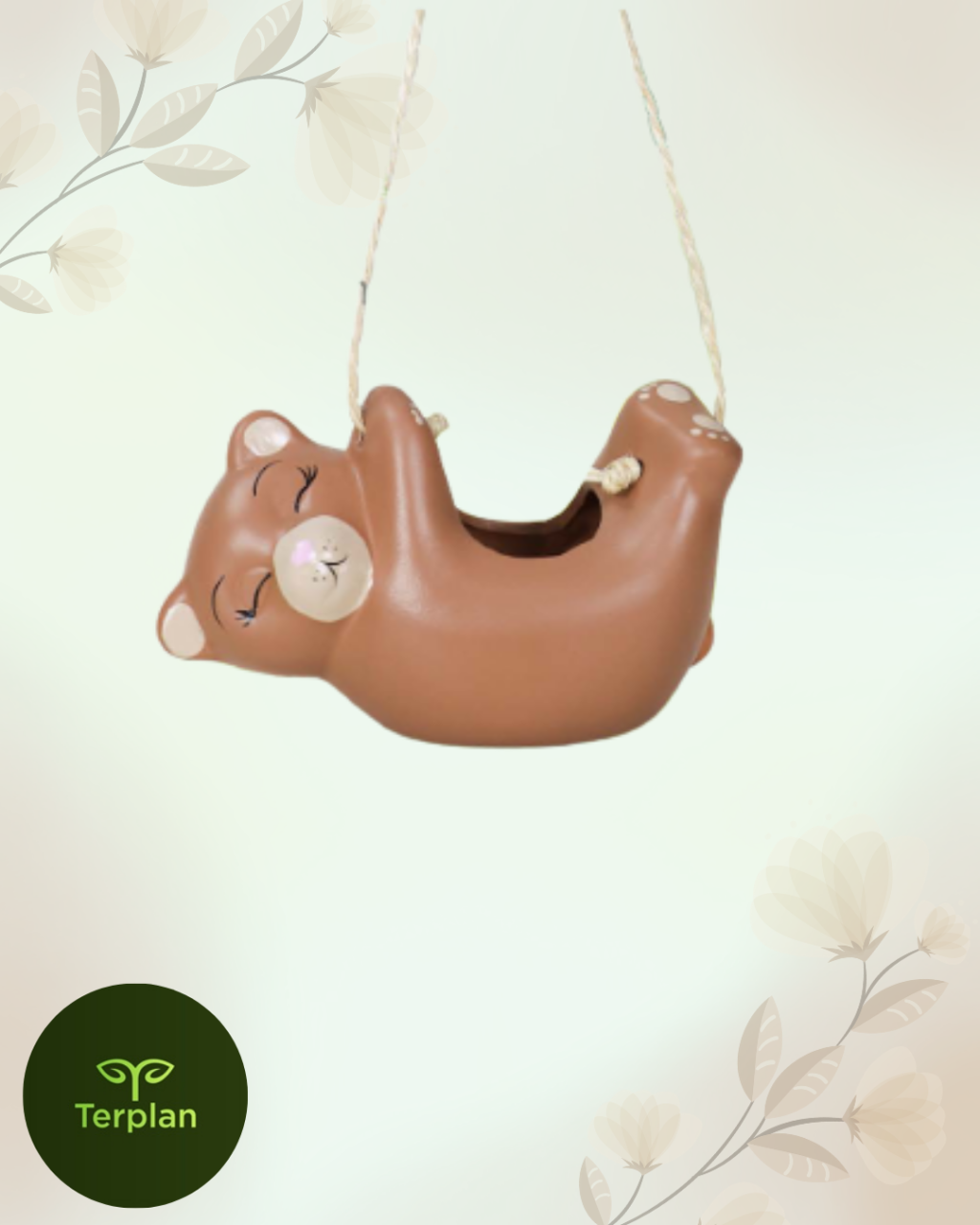 CACHEPOT URSO DE PENDURAR