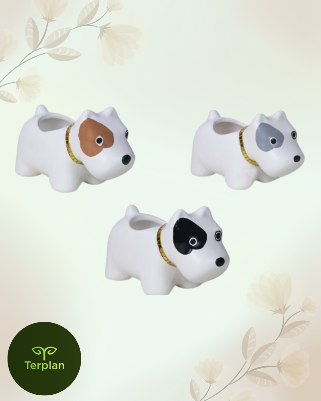 CACHEPOT CACHORRO PITBUL 