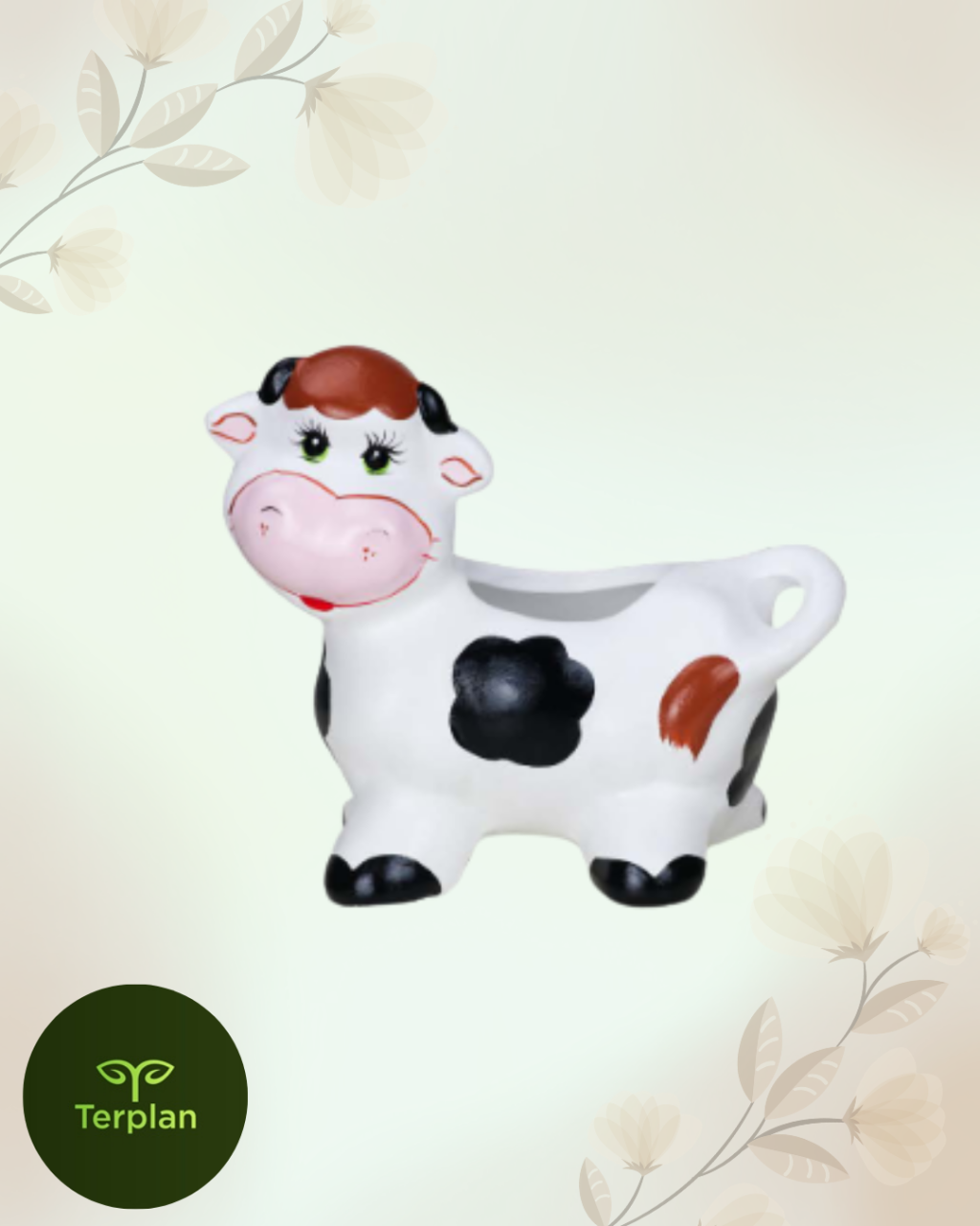 CACHEPOT VACA EM PÉ