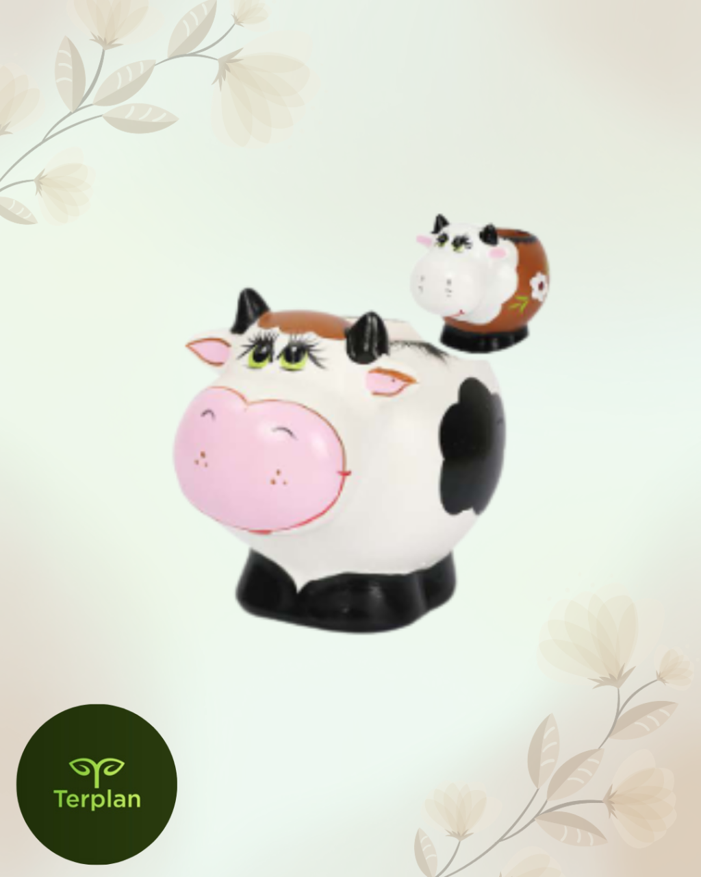 CACHEPOT VACA BOLINHA