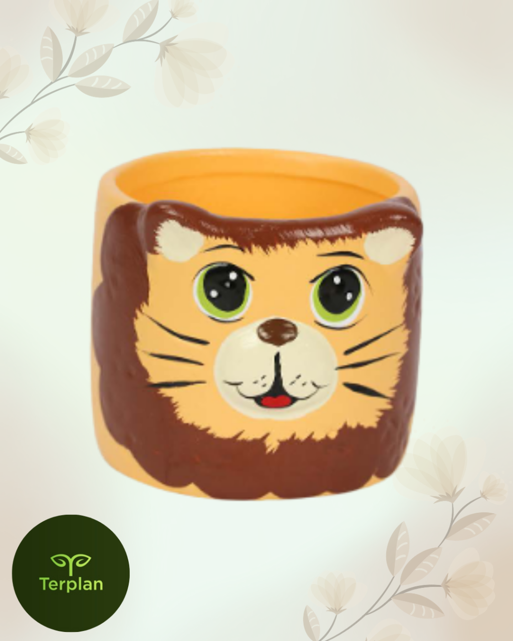 CACHEPOT  LEÃOZINHO