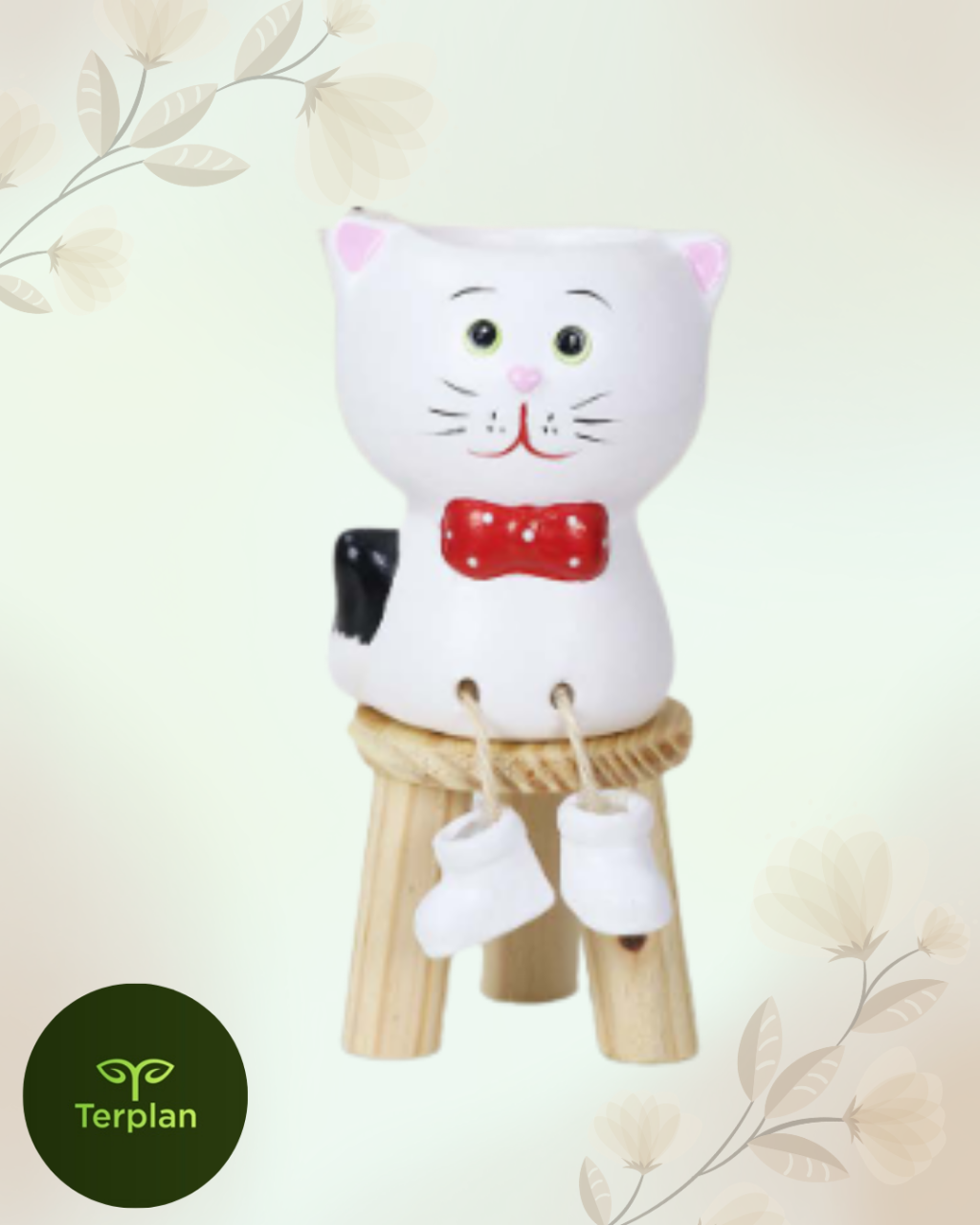 CACHEPOT GATO ARTICULADO