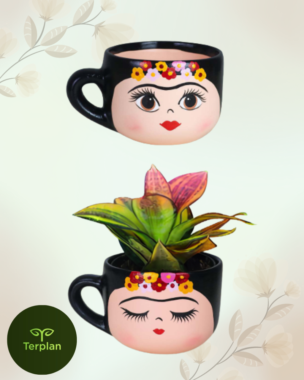CACHEPOT XICARA FRIDA KAHLO 