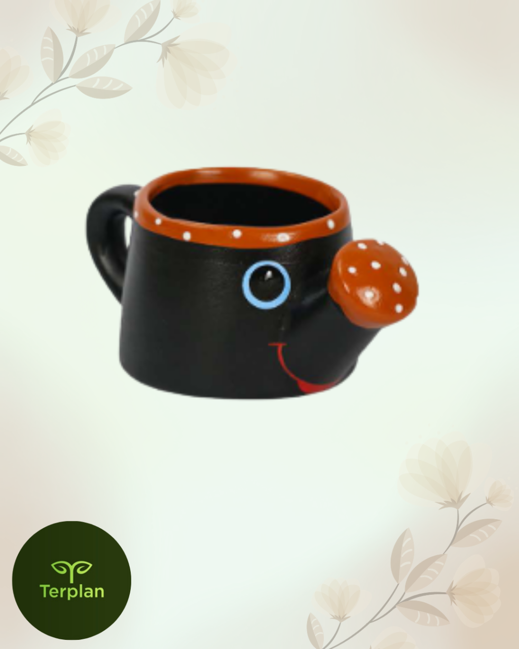 CACHEPOT REGADOR COM ROSTO