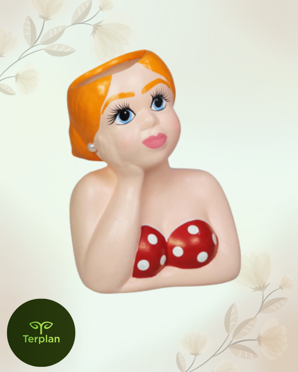 CACHEPOT NAMORADEIRA BUSTO GRANDE 