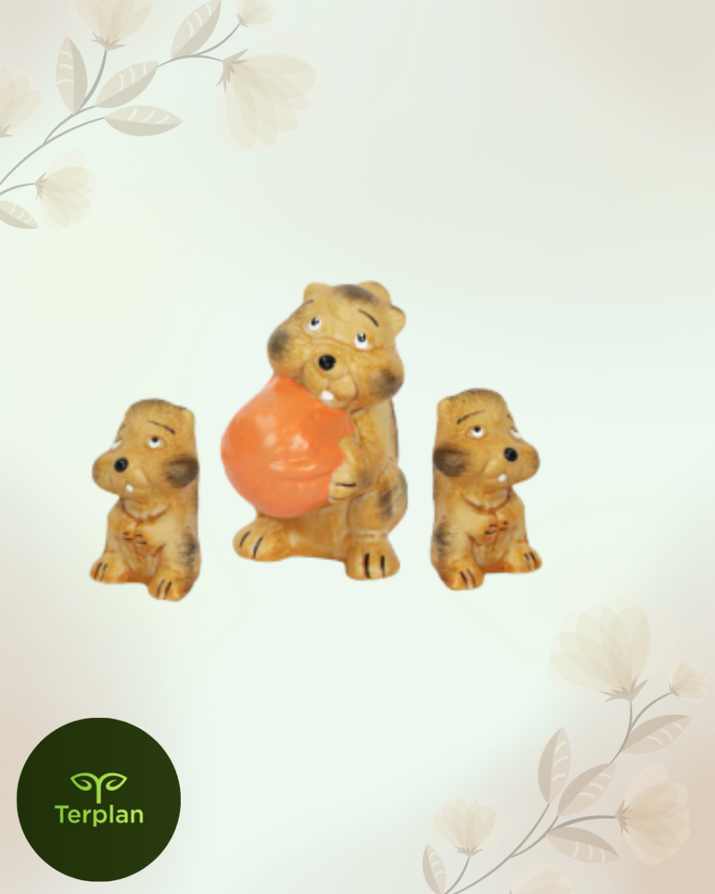 TERRARIO  TRIO ESQUILO 01G 