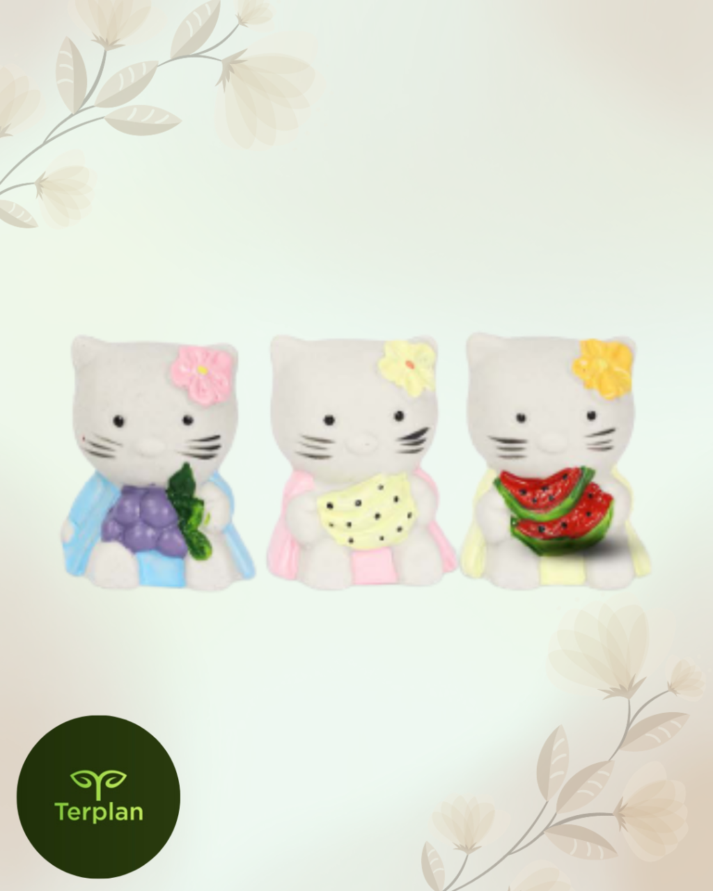 TERRARIO  TRIO HELLO KITTY