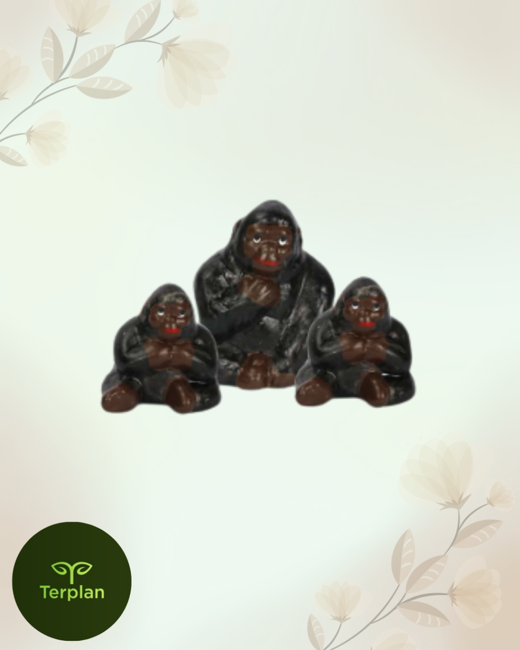 TERRARIO  TRIO MACACO