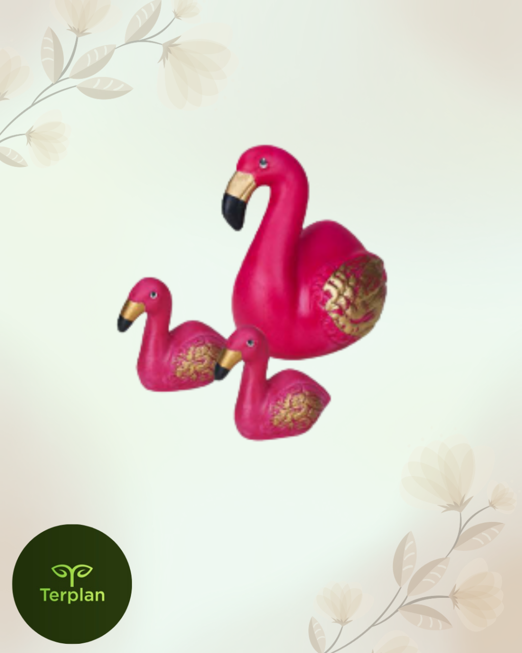 TERRARIO  TRIO FLAMINGO