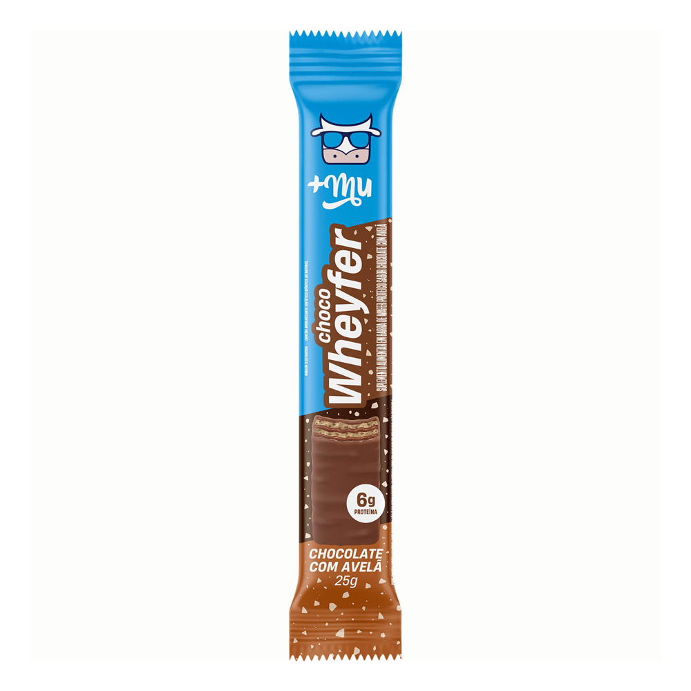 Mais Mu Chocowheyfer Chocolate com Avelã 25g