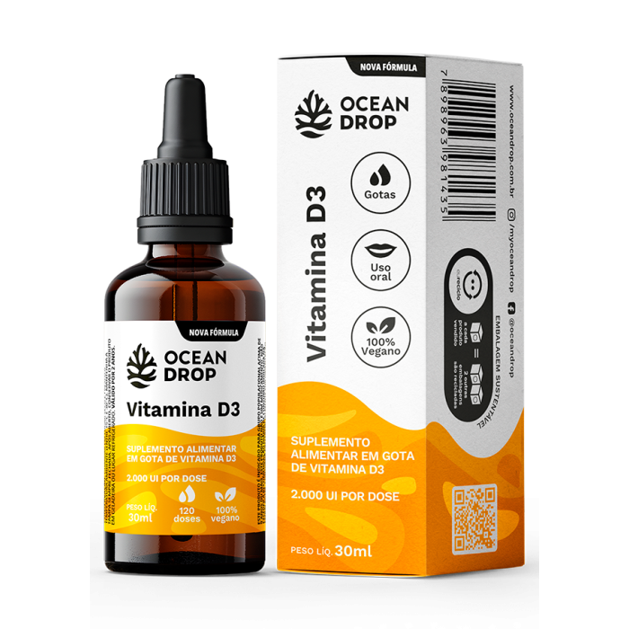 Ocean Drop Vitamina D3 Gotas 30ml